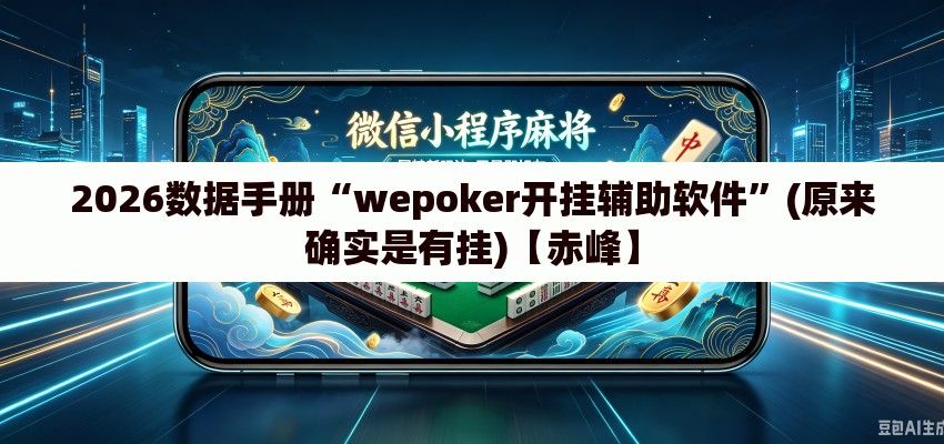 2026数据手册“wepoker开挂辅助软件”(原来确实是有挂)【赤峰】
