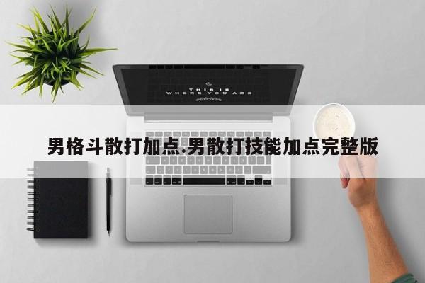 男格斗散打加点.男散打技能加点完整版